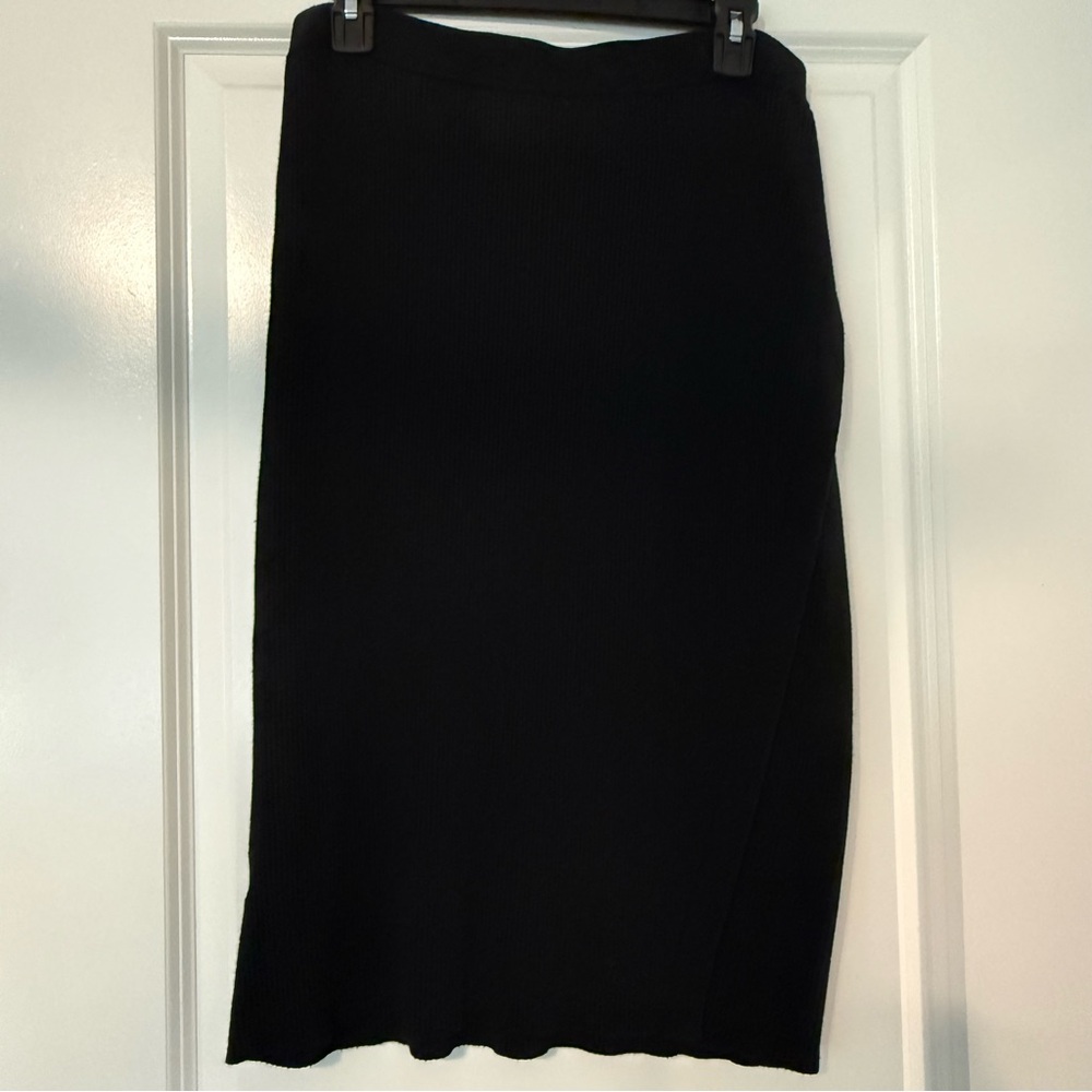 Abercrombie and Fitch rubbed faux wrap sweater skirt. XL.